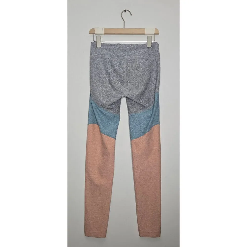 Outdoor Voices Leggings Size Medium 7/8 Springs in Lake/Dove/Rose Quartz